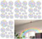 52 Stück Sonnenfänger Fenster Sticker Runden Suncatcher Sticker Prisma Fensteraufkleber Sonnenfänger Vogel Anti Kollisions Fenster Aufkleber Fensterfolie Kreisförmig Fensterbilder Glasscheiben Deko