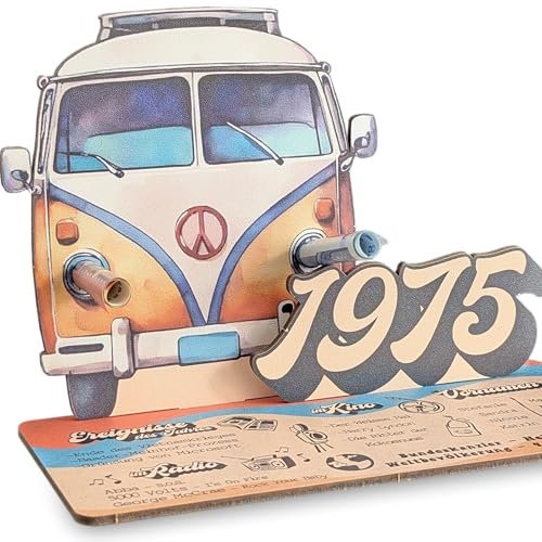 50 Geburtstag - Damals.. 1975 3D-Holzkarte | Geldgeschenke, Geschenk 50., 50 Geburtstag Männer & Frauen, 50. Geburtstag Geldgeschenk, Geburtstagskarte 50, 50 Geburtstag Deko
