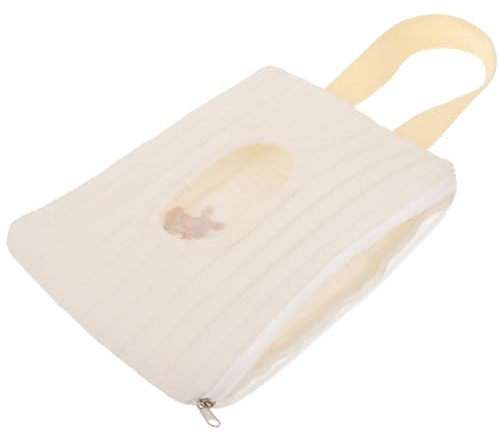 ifundom Pochette à Lingettes Réutilisable en Coton, Distributeur Portable Motif Lapin, pour Voyages et Changes de Bébé