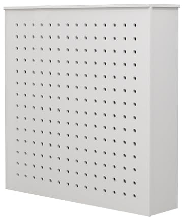 Copritermosifone, Termosifone da Parete, Radiatore Termosifone, Fori di Ventilazione Multipli, Facile da Montare, Elevata Capacità di Carico(80x80x15cm/31x31x6in)