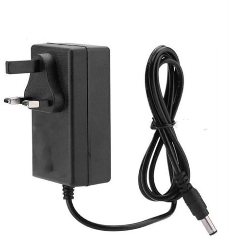 BODYA Universal DC 1A 21V Charger UK Plug Charging Cable For Cordless Drill Battery Chainsaw Portable Black