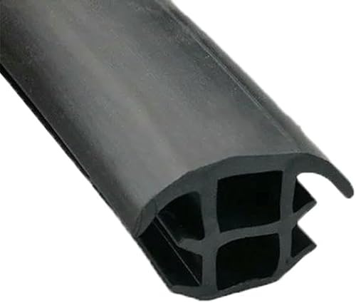 Striscia di tenuta in gomma per pannelli solari da 1m, impermeabile e resistente alle intemperie, per pannelli fotovoltaici, moduli solari, serre-T-09 1m