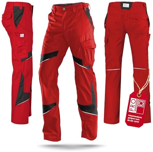 KÜBLER Workwear Bekleidung Damenbundhose schwarz/pink