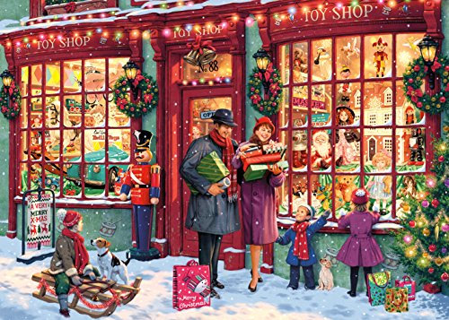 Gibsons Christmas Toy Shop Jigsaw Puzzle (1000 piece)