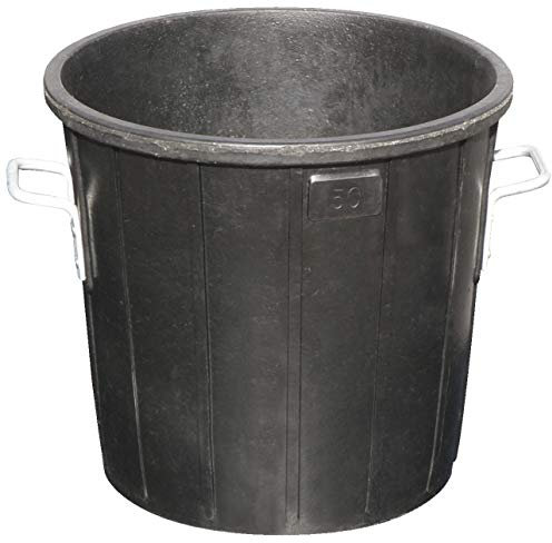 POUBELLE DE CHANTIER 105 LITRES CAOUTCHOUC