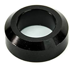 Fahrrad Spacer Whee Adapter Steck Achse 12mm E-Bike Pedelec Schwarz
