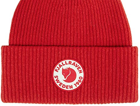 Fjällräven 1960 Logo Hut, True Red, One Size