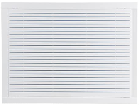 400x300mm Griglia di Ventilazione con Filtro - Griglia D'Aerazione Rettangolare - Sportello Ispezione in ABS Plastica, Bianco