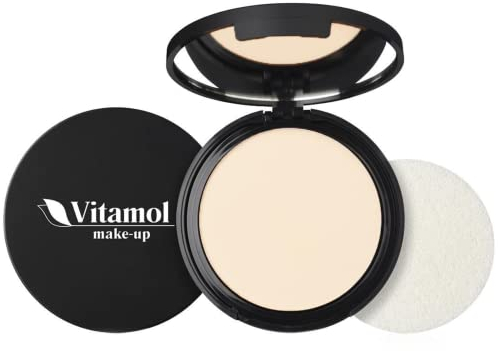 Vitamol Make-up Face Compact Puder zum Fixieren von Make-up 6 gr (Doré)