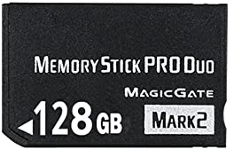 Original 128GB Memory Stick Pro Duo (MARK2) for PSP Camera Memory Card