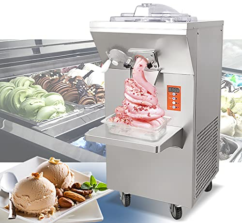 Kolice Vertical feed+mix Gelato hard ice cream machine,Italian water ice cream machine, Scoop ice cream maker, batch freezer, fast food machine,snack food machine Visit the Kolice Store