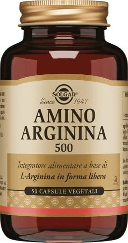Solgar Amino Arginina 500, 1.0 kilograms, 50.0 unità