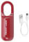 Blocco di Sicurezza Senza Chiave, Blocco delle Impronte Digitali Sicurezza Antifurto Lucchetto USB Ricaricabile con Impronte Digitali per Valigia (Rosso)