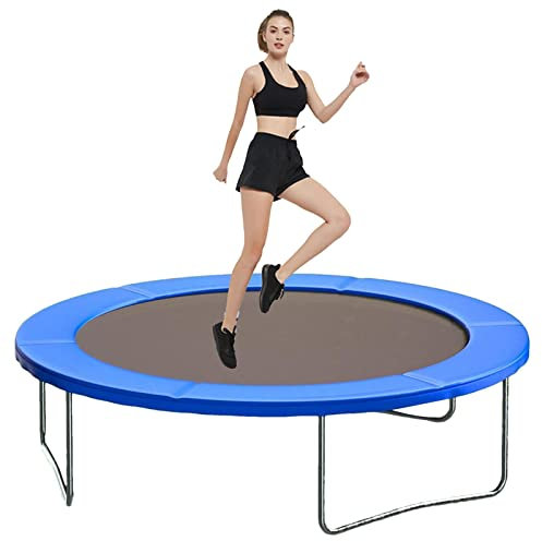 Dubbulon Trampolin Randabdeckung, Ø 396 cm, Federabdeckung Randschutz Sicherheitsmatte, Abdeckung Für Trampolin, Wetterfeste Trampolin-Pads, Trampolin-Rahmen-Federabdeckung