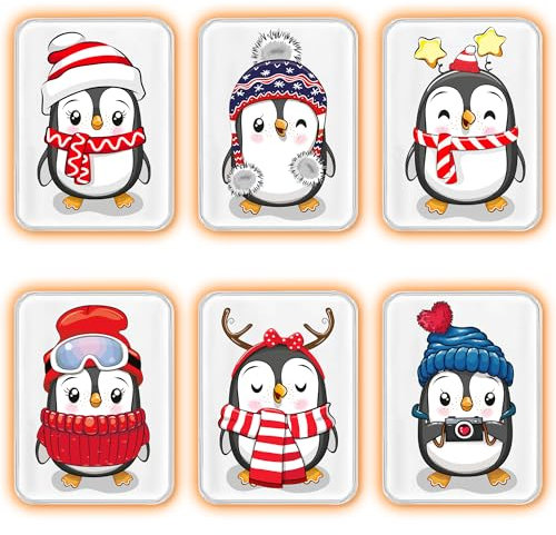 Handwärmer Kinder [6er Set] Taschenwärmer Wiederverwendbar für Fingerwärmer- Kinder und Erwachsene - Sofort Aktivierte Langanhaltende Wärmekissen, gegen kalte Hände im Winter