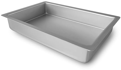 Guardini, Lasagneform mit abnehmbarem Boden 18 x 28 cm, PFAS-freie Beschichtung, geeignet für den intensiven Gebrauch, eloxiertes recyceltes Aluminium, Silber, Made in Italy, Linie Professional