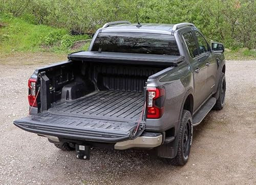 Copertura per vano carico – 3 pezzi pieghevole – alluminio nero verniciato a polvere adatto per modello 2023