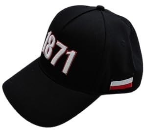 Deugard Baseball Cap Deutschland, Kaiserwetter 1871 in schwarz, Deutsches Reich