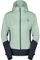 Scott Damen Defined Mid Zip Jacke, fresh green-dark blue, L