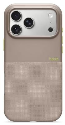 Beats iPhone 17 Pro Max Rugged Case with MagSafe & Camera Control, Scratch & Drop Tested, Matte Texture with Microfibre Lining - Alpine Grey