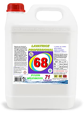 EKO MADE IN ITALY detersivo Lavatrice Liquido 71 lavaggi. 68 lt 5