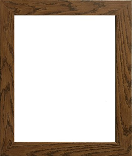 24x16 Dark Oak wood wooden effects poster size picture/photo frame for wall mount by convenient2you