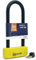 URBAN UR85250 Candado Moto U Alta Seguridad Homologado SRA, Horquilla ø18 Acero Endurecido Doble Bloqueo Antirayones, Llamativa Carcasa Más Visible, U lock Antirrobo 85x250mm para Motocicleta, Scooter