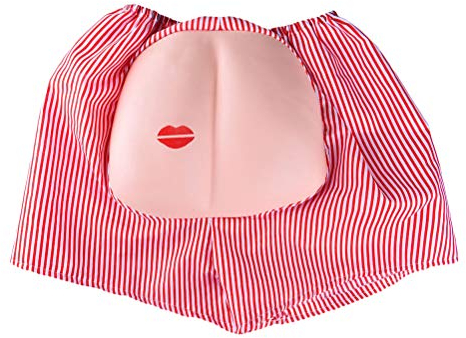 Hose mit Hintern Scherzartikel Hose für Junggesellenabschied Karneval