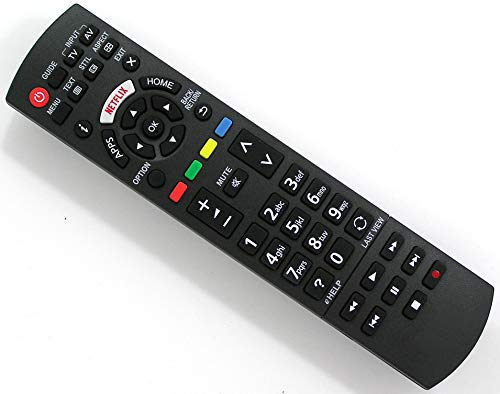 Ersatz Fernbedienung for Panasonic TV | TX-24DSW504 | TX-24ES500B | TX-24ESW504 | TX29AS10F | TX32CS510B | TX-32CS510B |