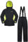 Mountain Warehouse Kinder-Ski-Set aus unisex Winterjacke und Hose - Zweiteiler für Winter und Schnee, Winterset/Regen-Set für Jungen und Mädchen, Regen-Ganzkörperanzug Schwarz 5-6 Jahre
