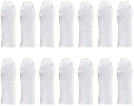 Beaupretty 150Pz Protezioni per Le Dita in Cotone Culle Monouso per Guanti Protettivi per Dita Art Tessuto per Lettino per Dita Polpastrelli per Lettini per Pollice per Uomo Donna
