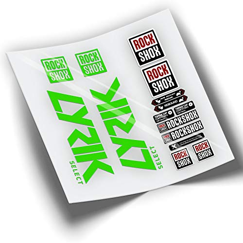 ROCKSHOX Lyrik Select 2021 Vinyl WP367 Neongrün