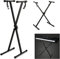 Dhouse Electronic Piano X Shelf Music Keyboard Standard Portable Rack Adjustable Keyboard Stand X Type Heavy Folding Keyboard Stand
