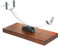 NERTHUS FIJ 854 Porta prosciutto girevole con testa fissa e base regolabile