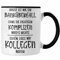 Trendation - Jobwechsel Tasse Geschenk Kollegen Kollegin Abschied Abschiedsgeschenk Neuer Job Kaffeetasse Geschenkidee (Schwarz)