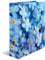 HERMA Folder A4 Blue Flowers Set, 10 Pieces, 7 cm Wide, Children's Ring Binder with Plants Motif, Colourful Lever Arch File with Inner Print for Boys and Girls