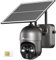 Ctronics 2K 4G LTE Cámara Vigilancia Exterior Solar, Cámara IP Tarjeta SIM con Batería 10400mAh, Visión Nocturna en Color 30M, Detección Humana PIR, Compatible con PC, Tarjeta SIM Incluida