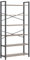 VASAGLE 6-Tier Bookshelf, Bookcase, Shelving Unit, for Office, Study, Living Room, Bedroom, 30 x 80 x 186 cm, Industrial, Heather Greige and Ink Black LLS082B02