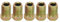 Raccords de Conduite de Frein en Métal Robuste, 30 Pièces, 3/8 Pouces 24 Filetages, Compatibles avec Tube de Conduite de Frein 3/16 Pouces, Connexions de Conduite de Frein Fiables
