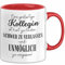 Kollegin Abschied Geschenk Tasse Abschiedsgeschenk für Kollegin Hart Zu Finden Schwer Zu Verlassen (Rot)