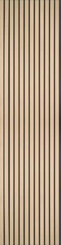 Fuse Acoustic Wooden Wall Panel in Natural Oak, 240cm x 60cm