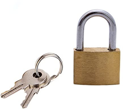 Kleines Kupferschloss mit Schlüssel, Gepäck, 20 mm, für Koffer, Vorhängeschloss, Aufbewahrung, Schließfächer, Vorhängeschloss, Heimwerker, Hardware, Lightwe Schraubendreher, Set 9