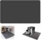 YUZHEDM 60cm x 50 cm Unterlage für Kaffeemaschine Kaffeemaschinenmatte Geeignet für Geschirrspül und Trockenmatten Kaffeemaschinen Trockenmatten Hundenapfmatten Katzennapfmatten (Dunkelgrau)