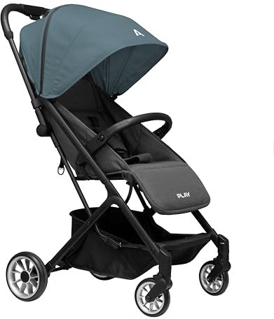 Play, Leichter Kinderwagen Play Hop dunkelgrau (Ocean Blue)