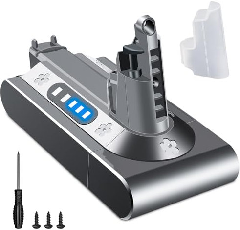 DTK Replacement for Dyson V10 Battery Replacement SV12 Compatible with V10 Fluffy Animal Absolute Motorhead Trigger Series (Not Fit for V10 Slim)