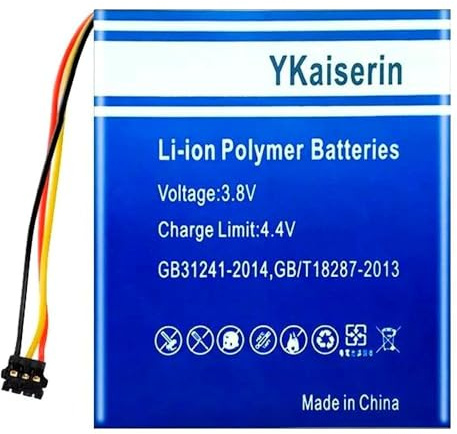 Batterie MP3/MP4 haute capacité compatible avec montres intelligentes Kobo E-Book, GPS, MP3, MP4, téléphone portable, Speake haute durabilité 1900 mAh LP404252ARU, avec kit d'outils