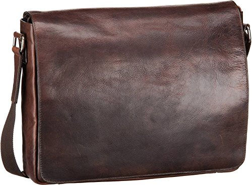 Leonhard Heyden Roma Messenger Bag L Brown