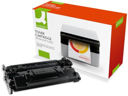 Q-Connect Compatible Solution HP Jet Intelligence CF287A Black Toner Cartridge 87AVAS