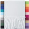 leevitex® Spannbettlaken 90x200cm - 100x200cm | Spannbetttuch Bettlaken | 100% Jersey Baumwolle | Matratzenhöhe bis 25 cm | Öko-Tex | Weiß