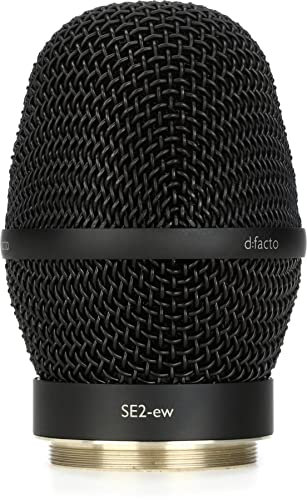 DPA d:Facto 4018V Mikrofon Black mit SennheiserSE2-ew Adapter - Drahtlose Sendeanlage mit Handsender